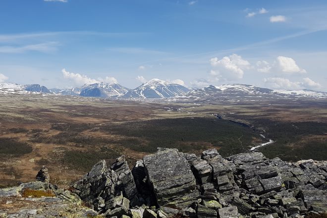 Utsiktsbilde fra Kåsen